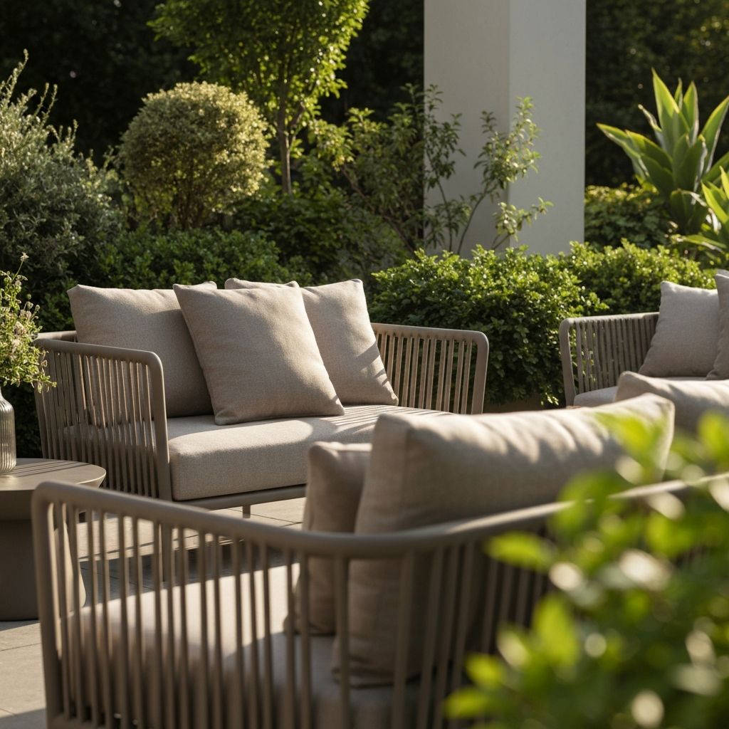 Bahçe Dinlenme Köşesi